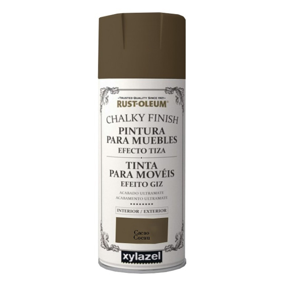 Tinta em spray para móveis Efeito Giz Rust-Oleum Chalk Xylazel 400ml