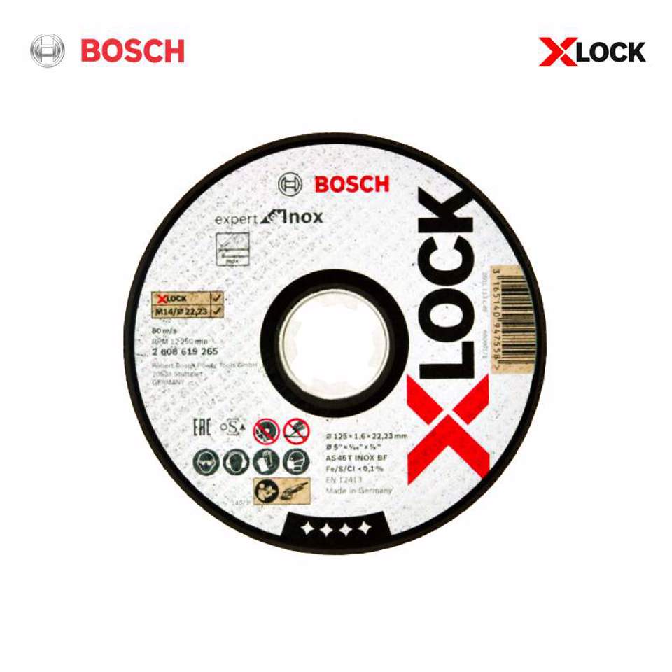 Disco Corte X-LOCK Expert Inox 125x1.6mm Bosch